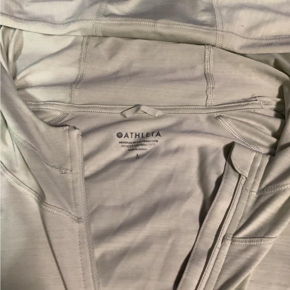 Athleta Light Green Zip-Up Jacket - Picture 4 of 4